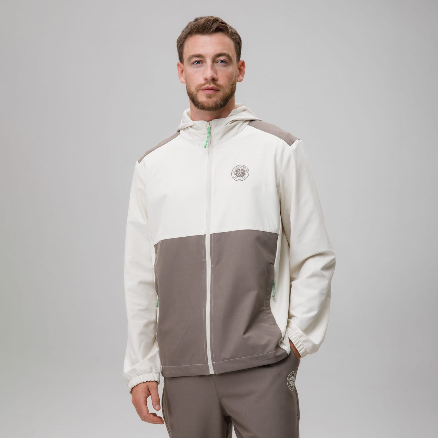 Celtic Crest Men's Windbreaker Jacket