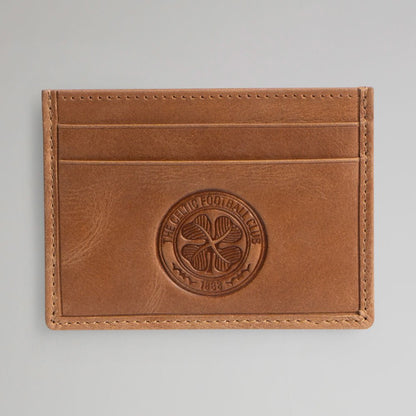 Celtic Crest Premium Brown Card Holder