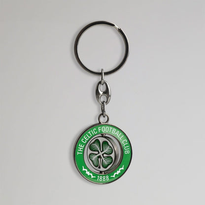 Celtic Crest Spinner Keyring