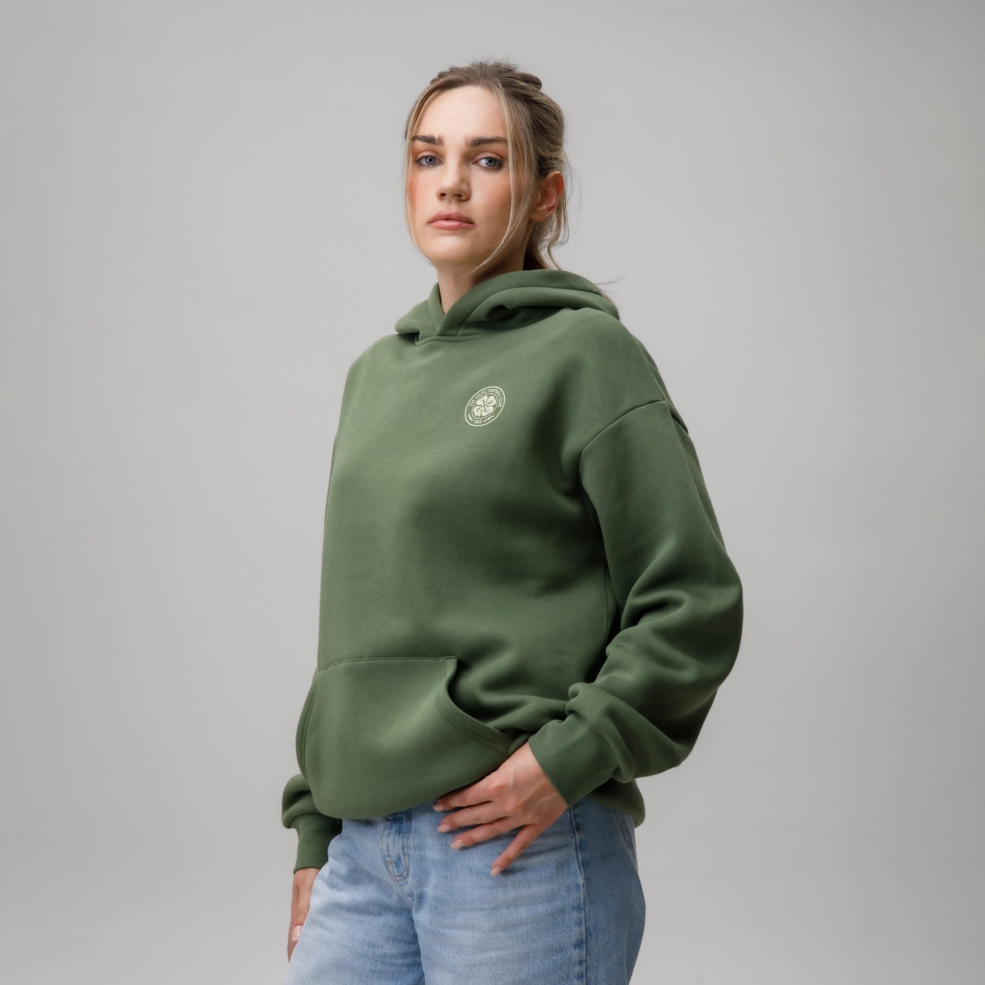 Celtic Crest Women's Back Print Hoodie