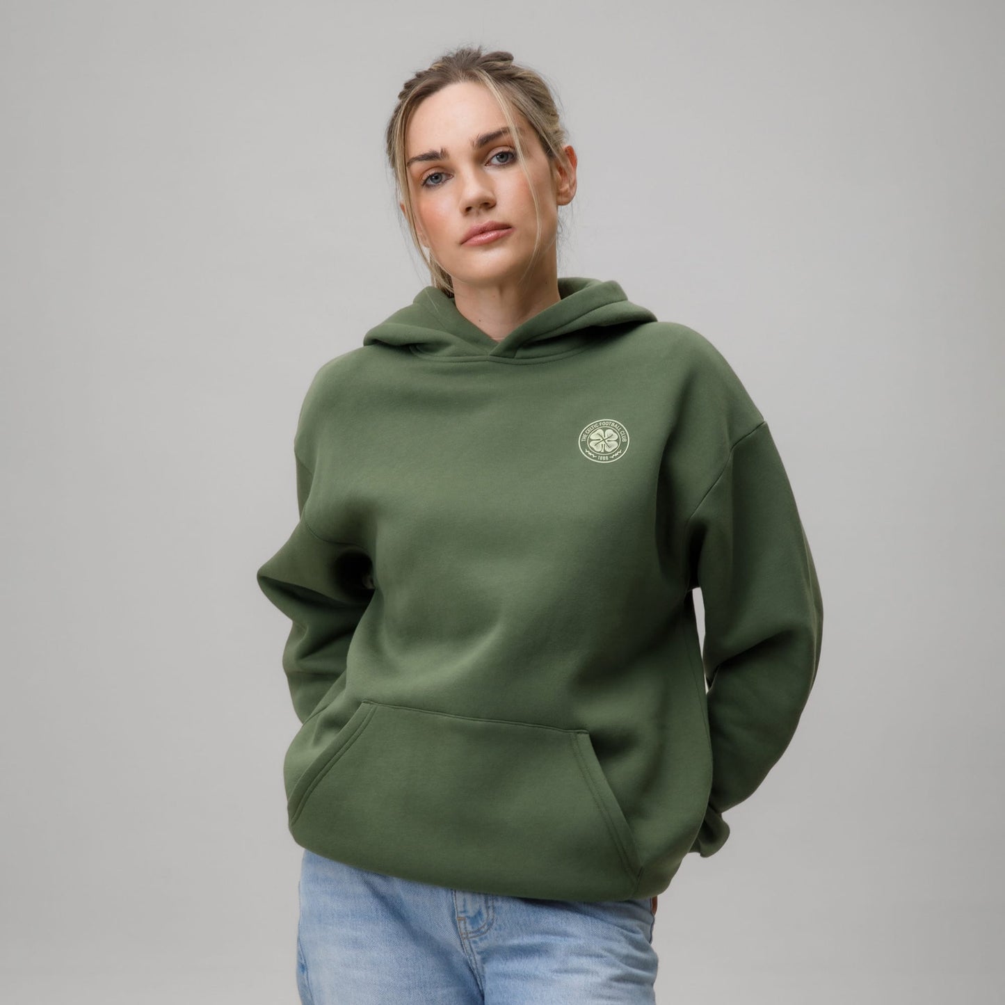 Celtic Crest Women's Back Print Hoodie