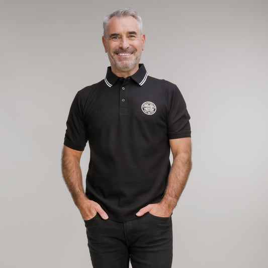Celtic Essentials Black Polo Shirt