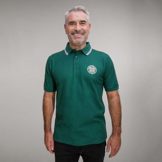 Celtic Essentials Dark Green Polo Shirt