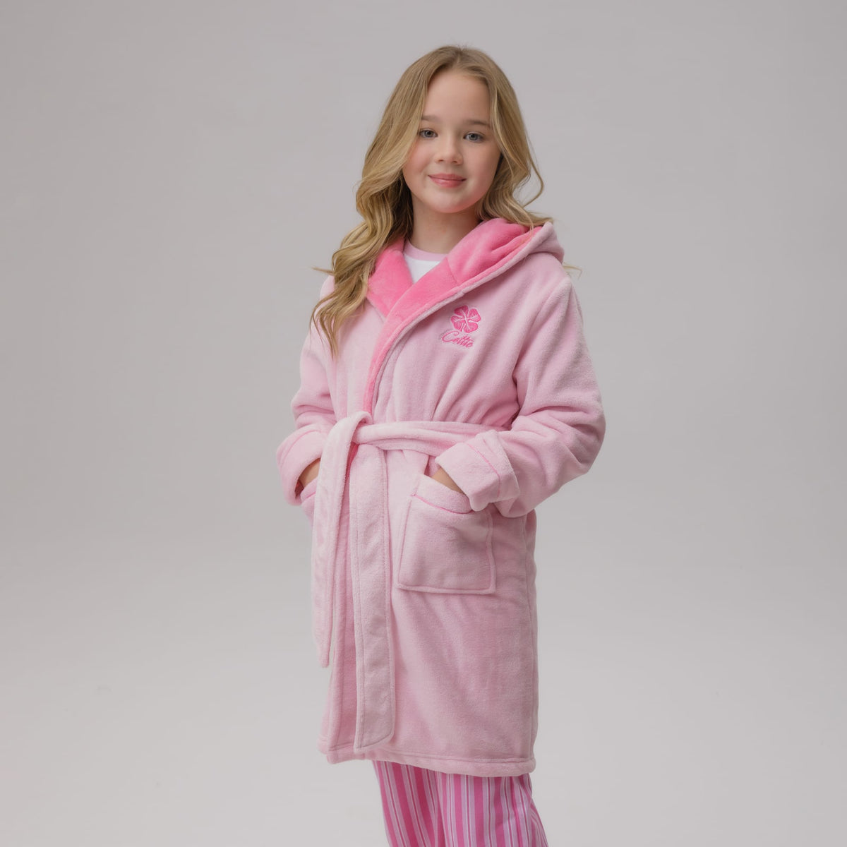 Celtic Girl's Pink Robe