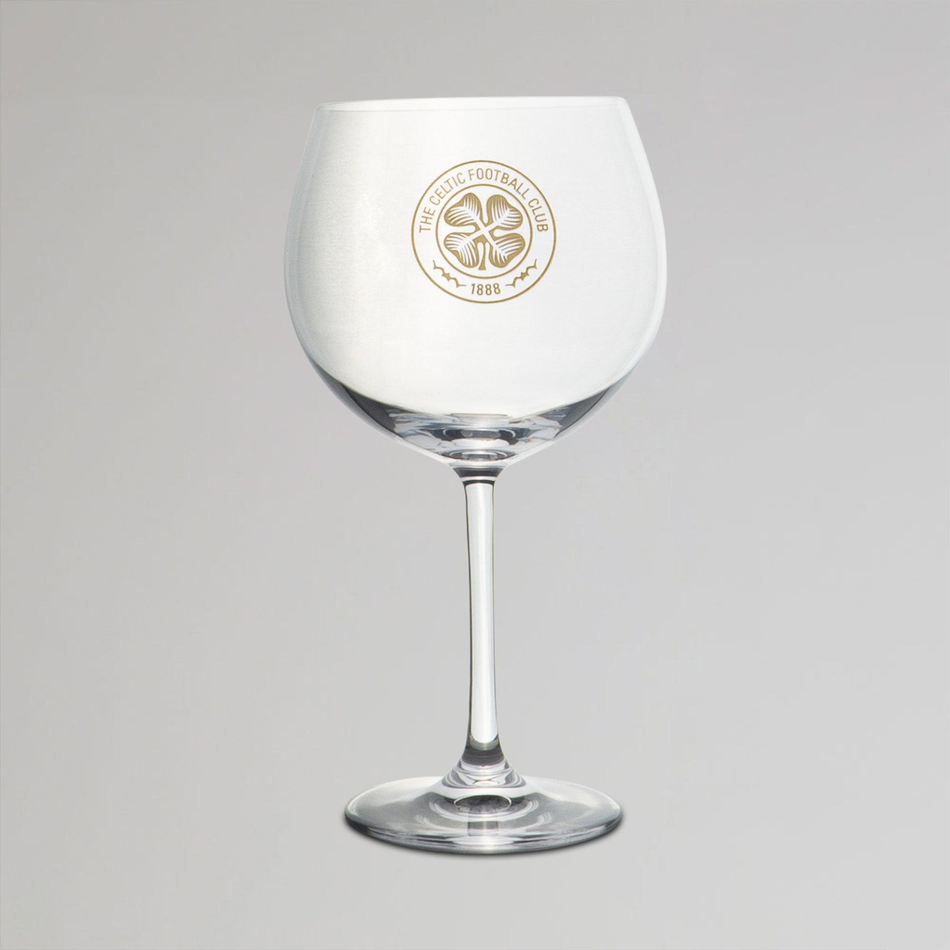Celtic Gold Crest Gin Glass