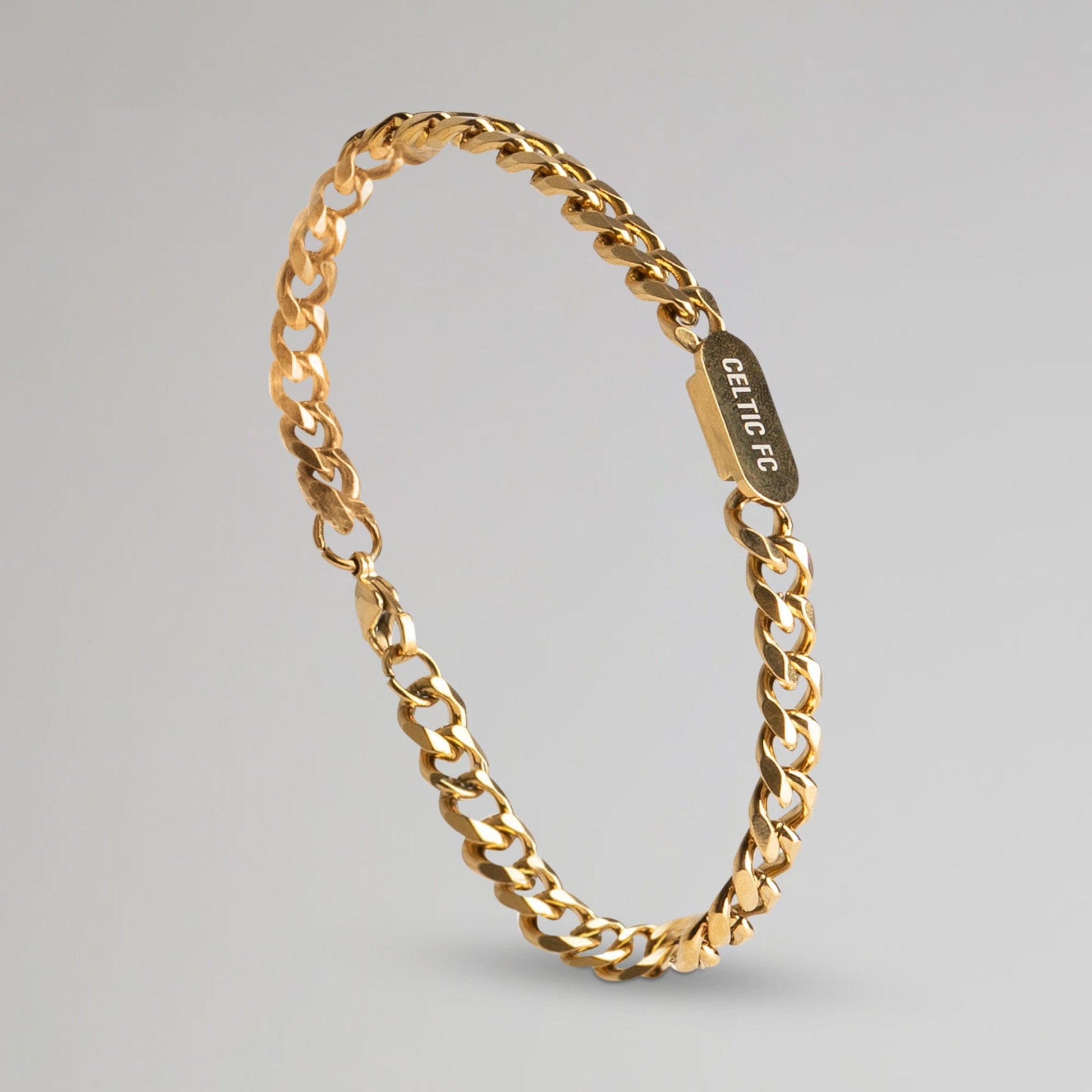 Celtic Gold Plated Chain Bracelet