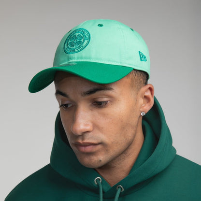 Celtic Green Contrast Visor New Era Cap