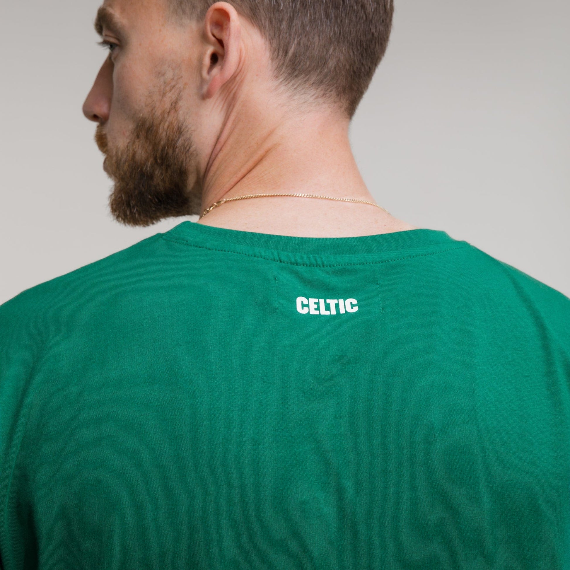 Celtic Green Front Text T-Shirt