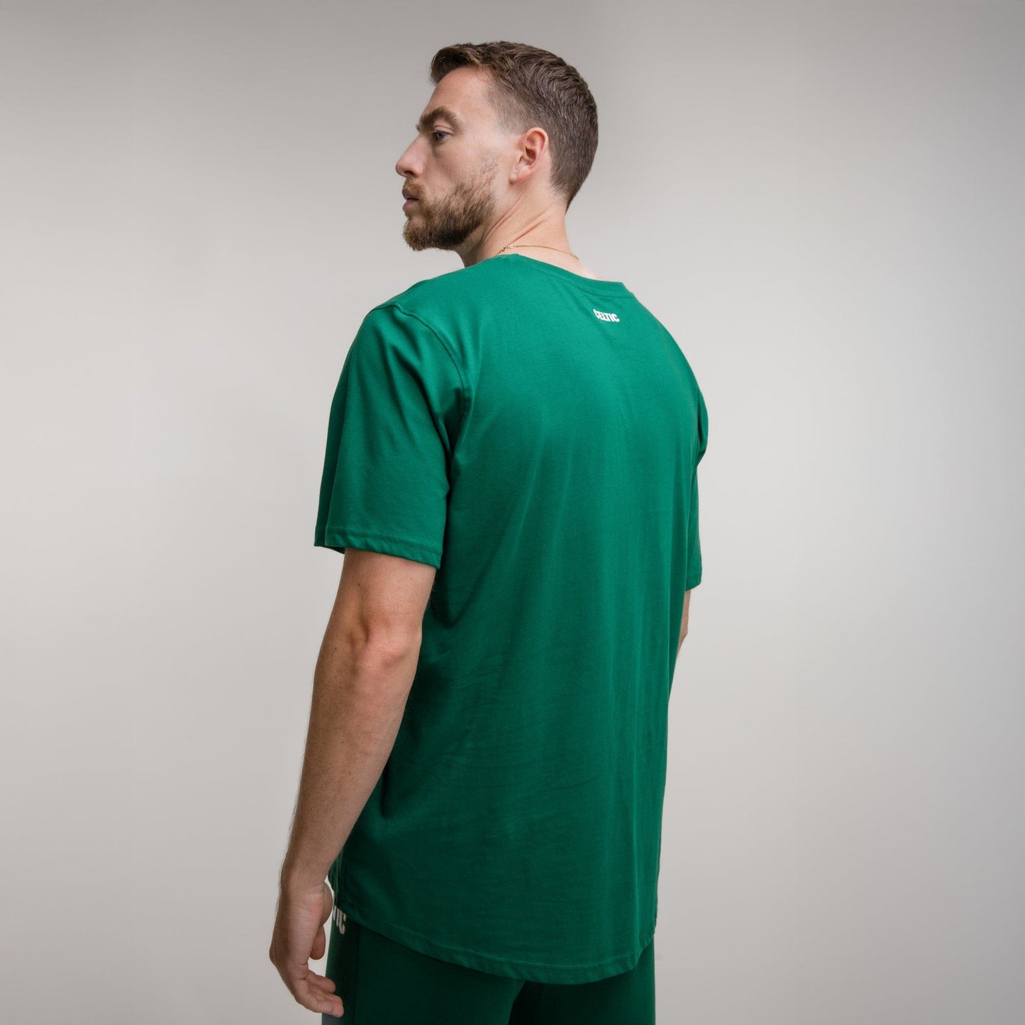 Celtic Green Front Text T-Shirt