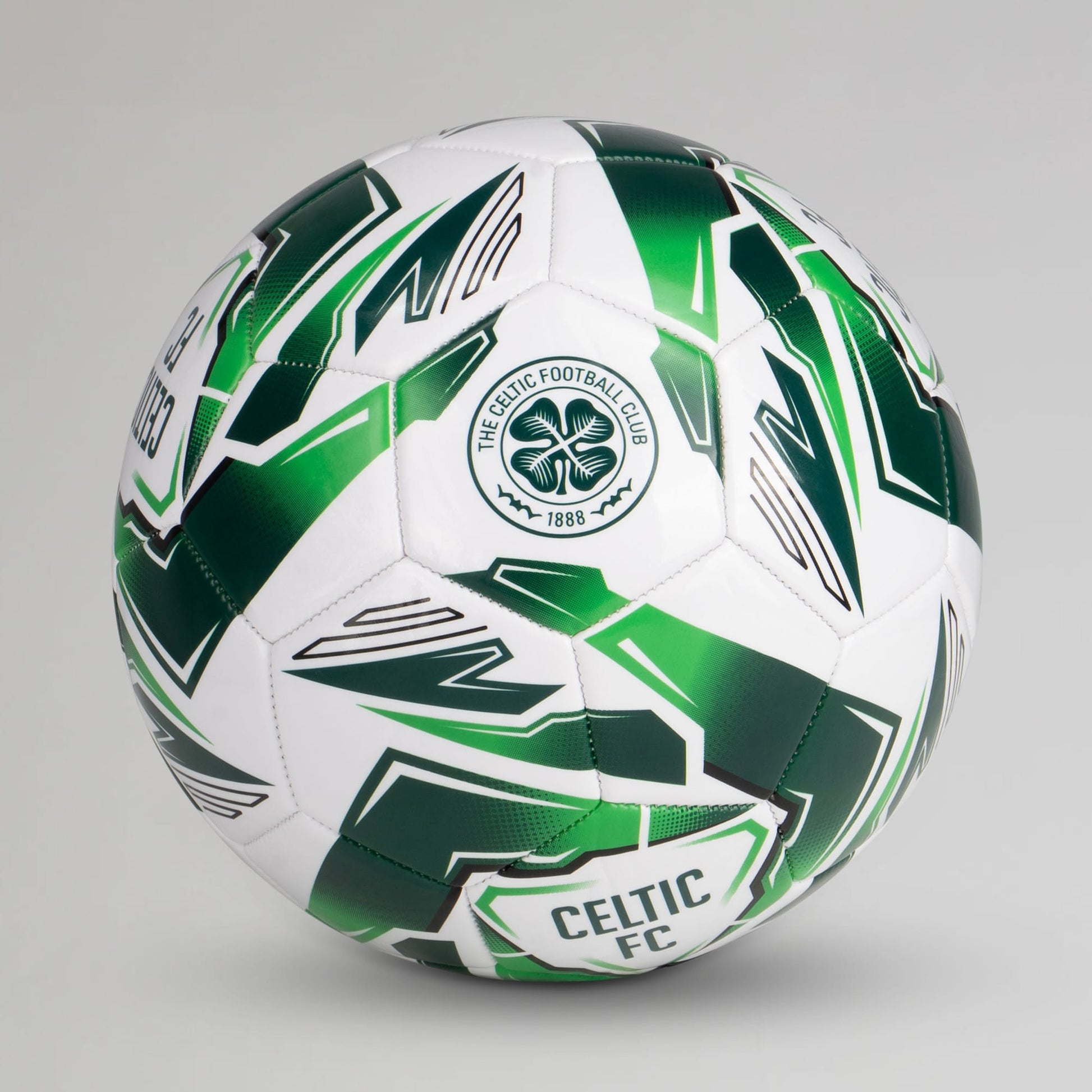 Celtic Green Gradient Print Football Size 5