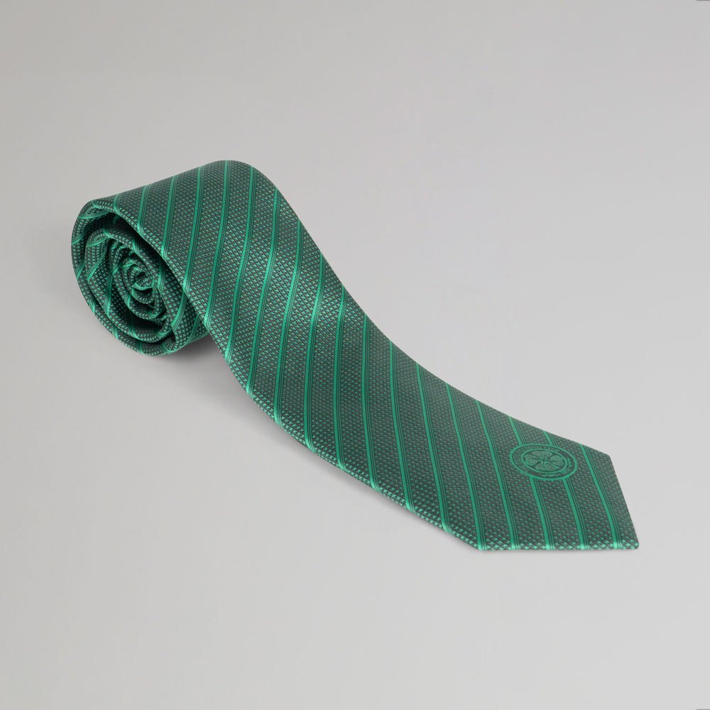 Celtic Green Stripe Tie