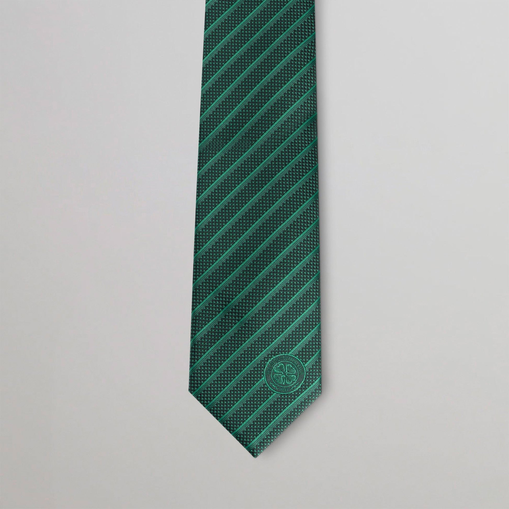 Celtic Green Stripe Tie