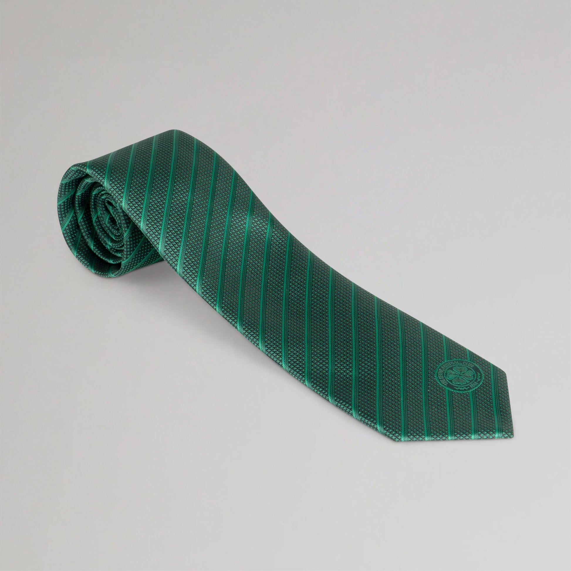 Celtic Green Stripe Tie
