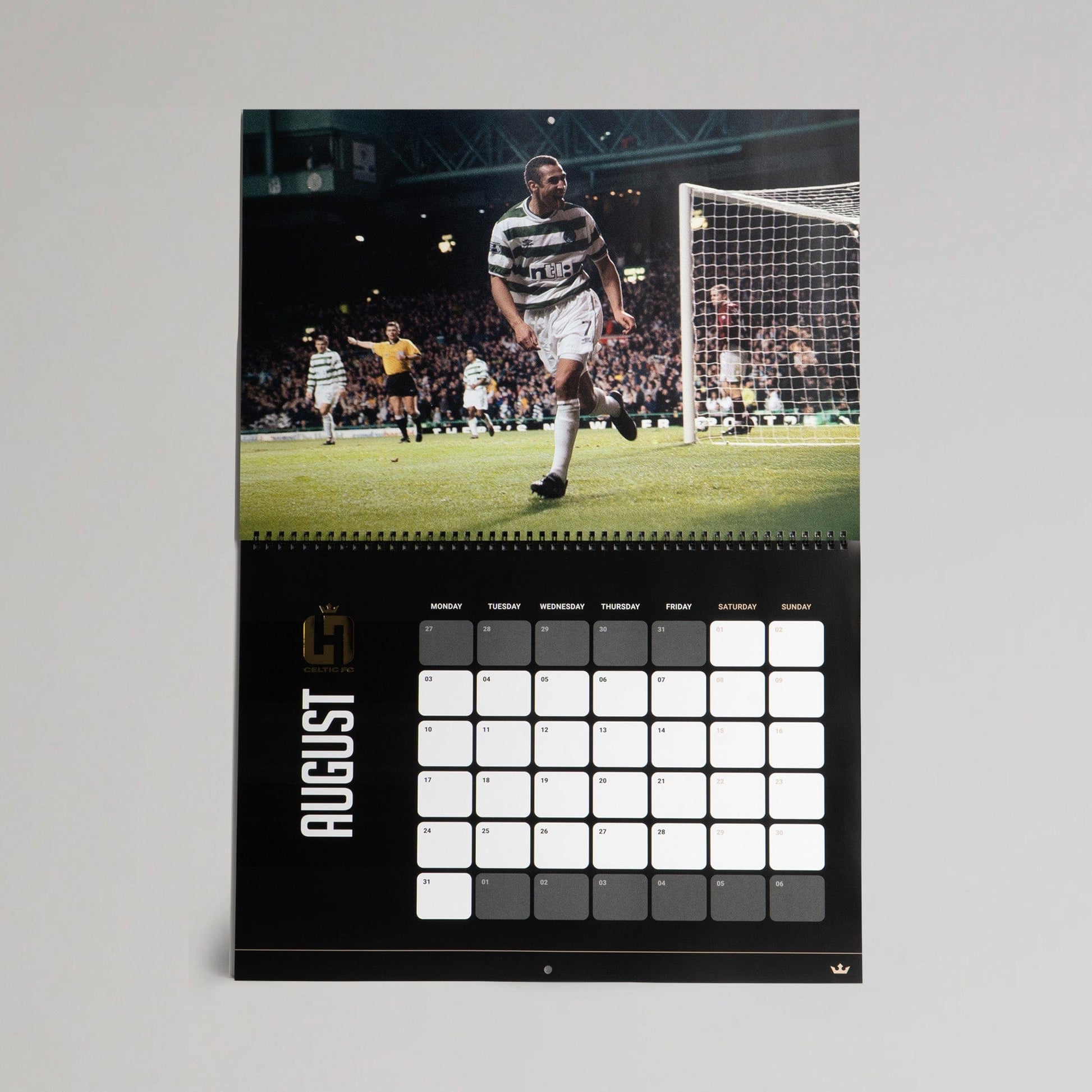 Celtic Henrik Larsson 2026 Calendar