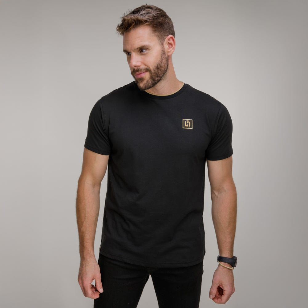 Celtic Henrik Larsson Black T-Shirt