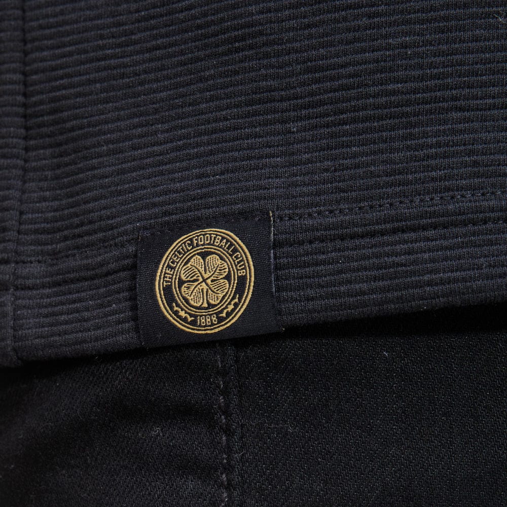 Celtic Henrik Larsson Black Tipped Polo Shirt