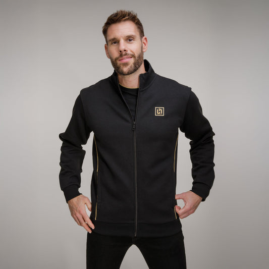 Celtic Henrik Larsson Black Track Jacket