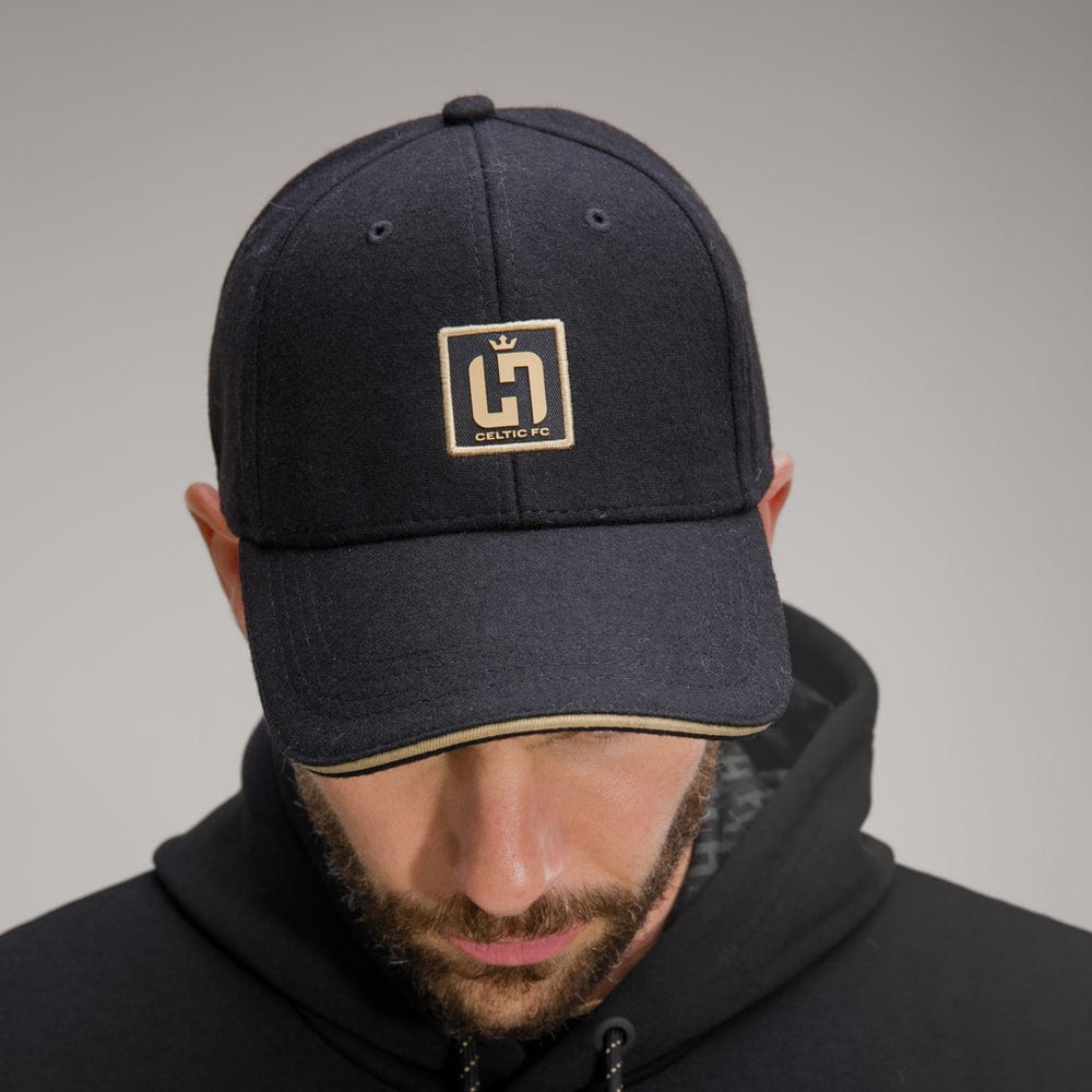 Celtic Henrik Larsson Black Wool Cap