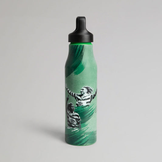 Celtic Henrik Larsson Print Water Bottle