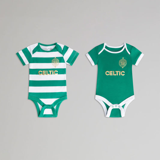 Celtic Infant 2026/27 Home Kit Bodysuit Set of 2