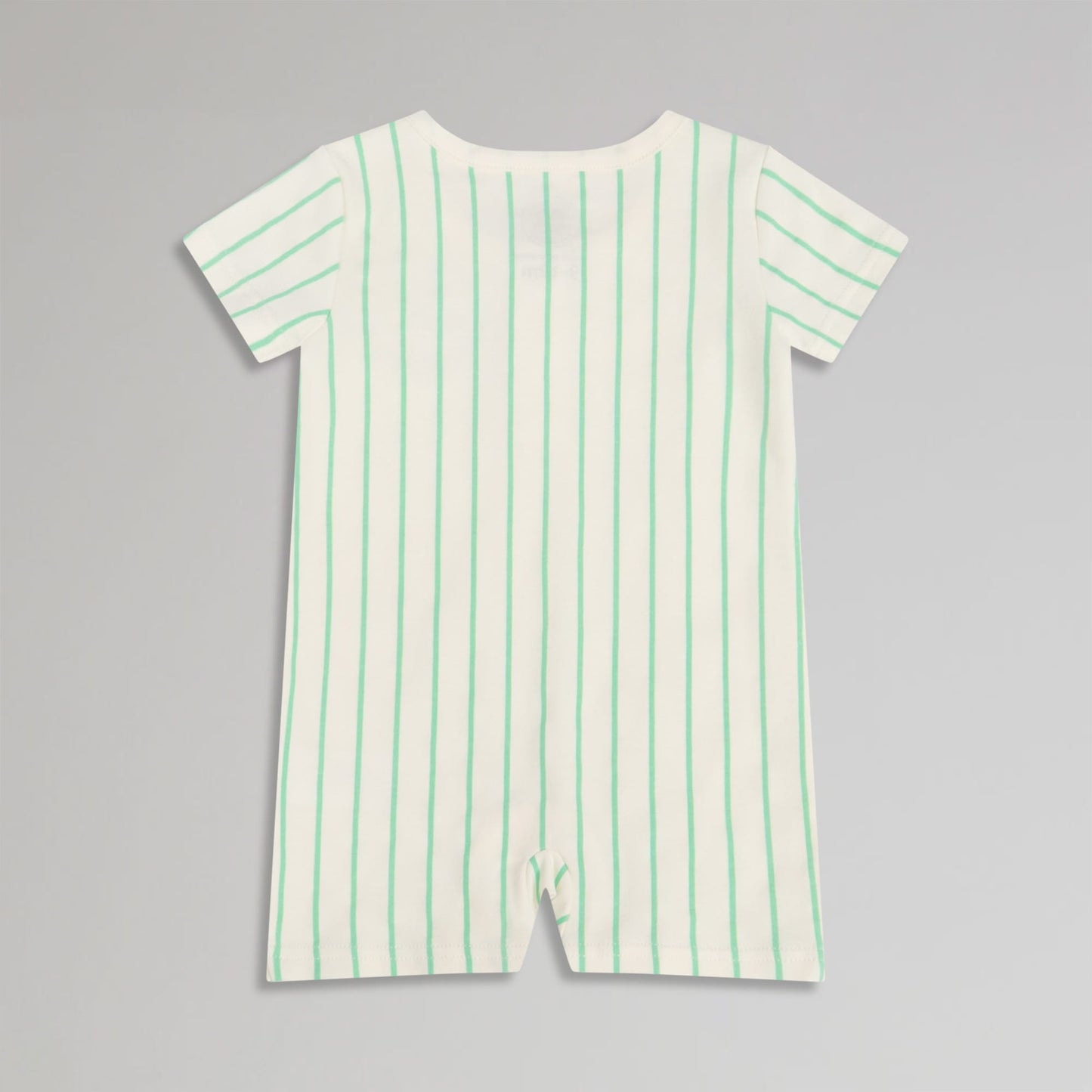 Celtic Infant Green Pinstripe Romper