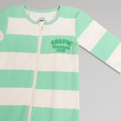 Celtic infant Green Sleepsuit