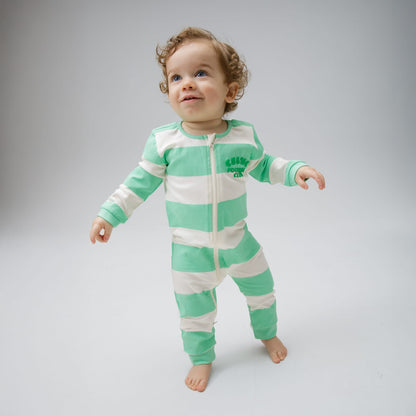 Celtic Infant Green Sleepsuit
