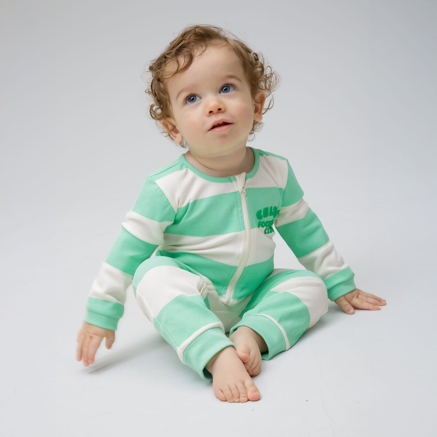 Celtic Infant Green Sleepsuit
