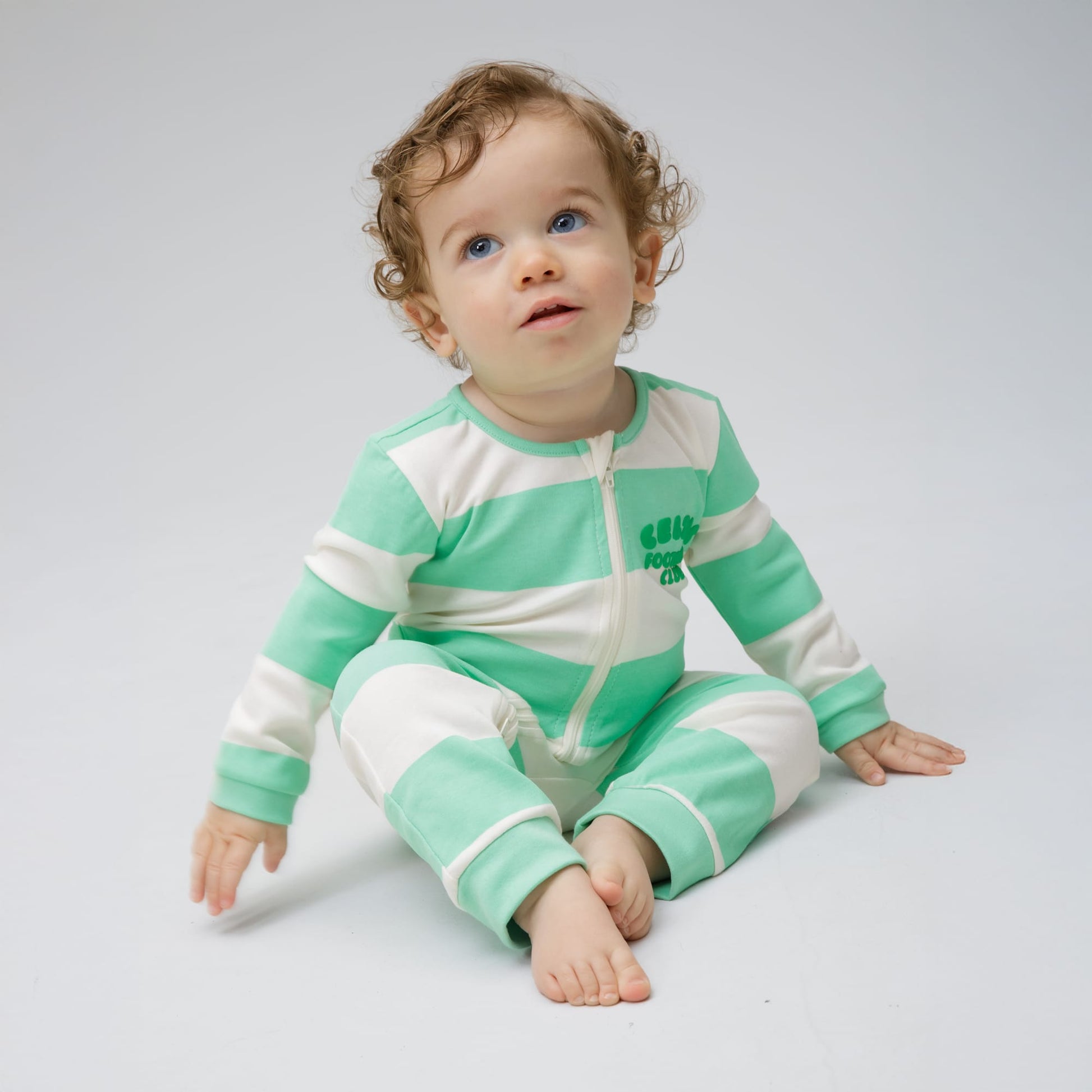 Celtic Infant Green Sleepsuit