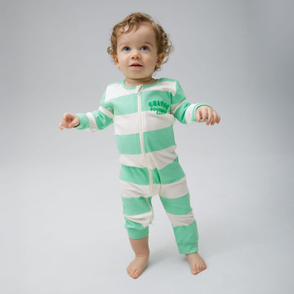 Celtic Infant Green Sleepsuit