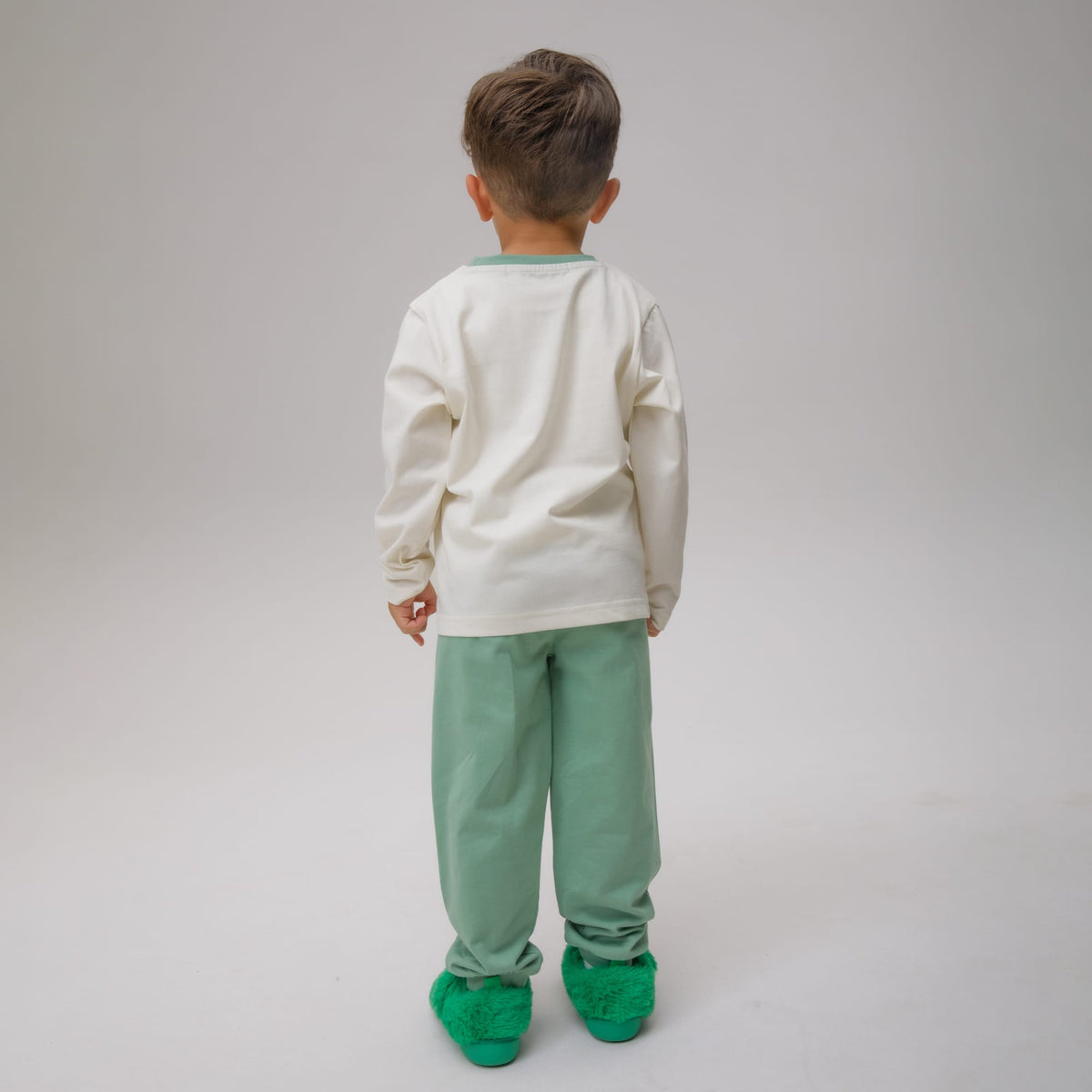 Celtic Infant Little Hoops Green Pyjama Set