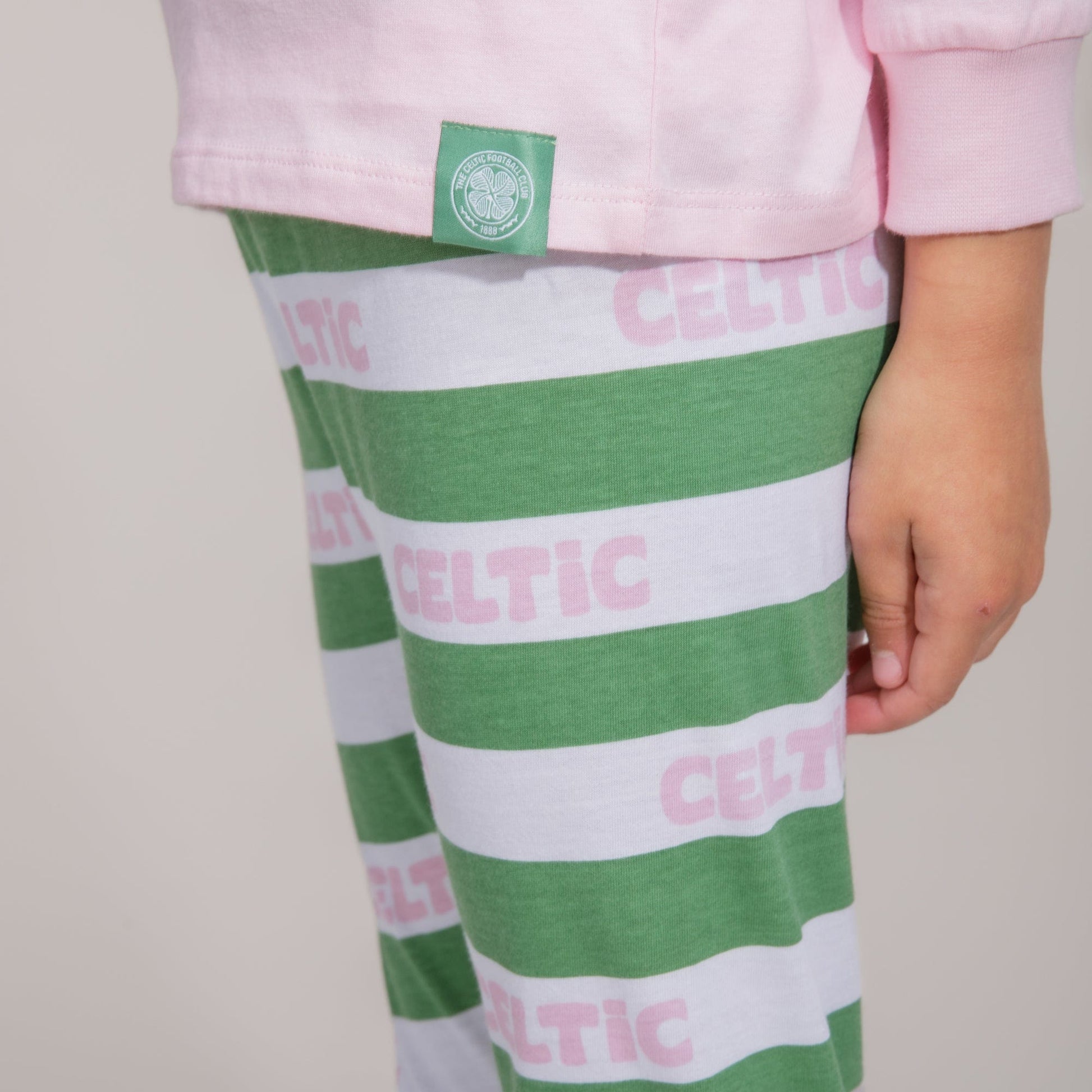 Celtic Infant Pink Born to Play Pyjamas