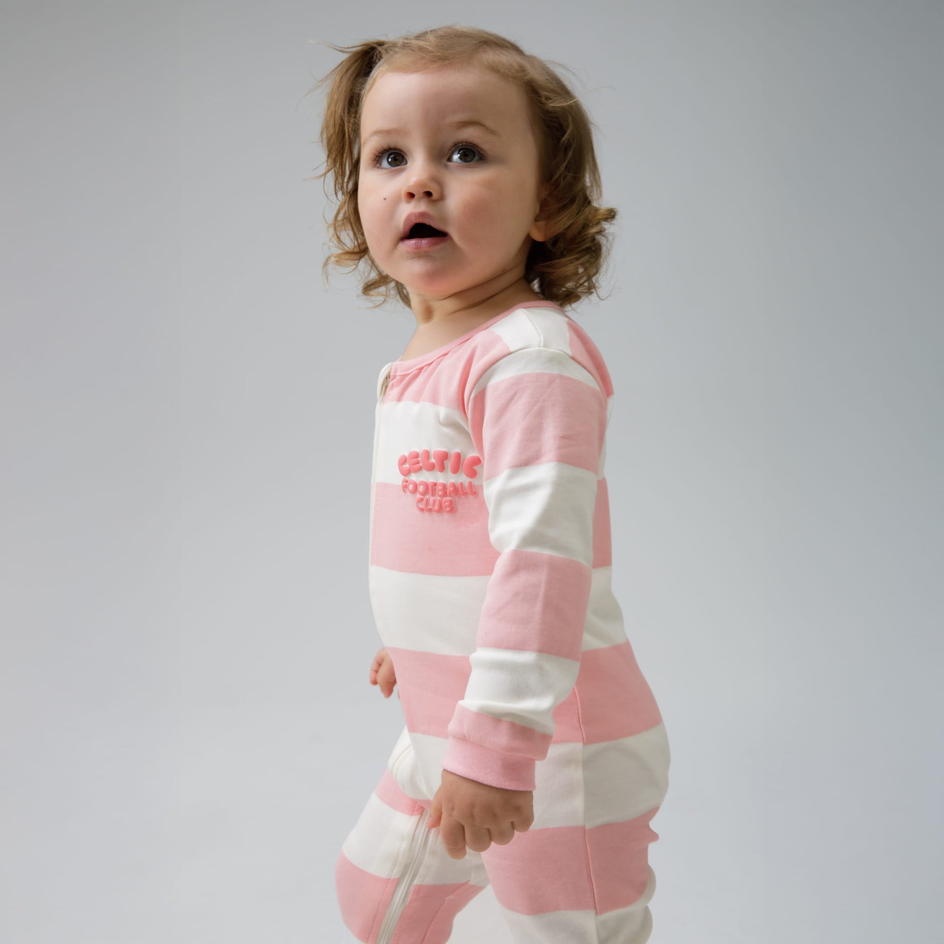 Celtic Infant Pink Sleepsuit