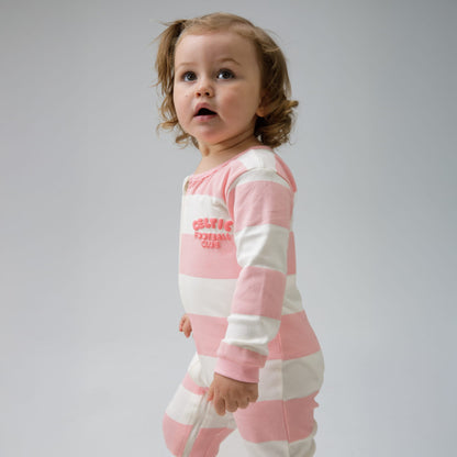 Celtic Infant Pink Sleepsuit