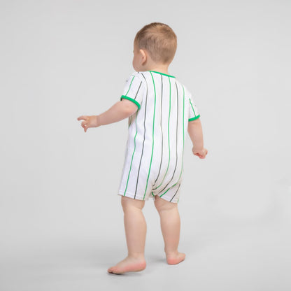Celtic Infant Pinstripe Romper