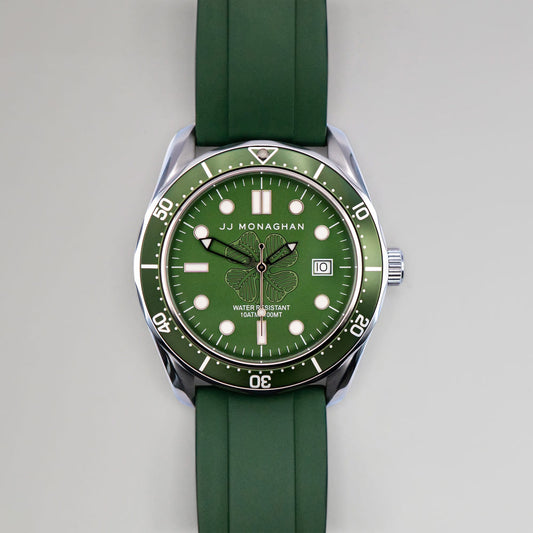 Celtic JJ Monaghan Rubber Strap Watch