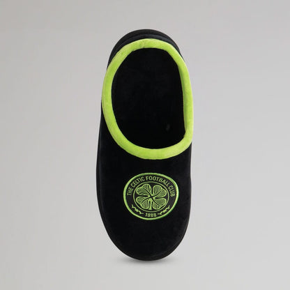 Celtic Junior Black Mule Slipper
