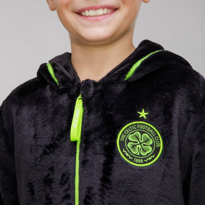 Celtic Junior Black Onesie