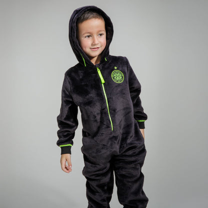 Celtic Junior Black Onesie