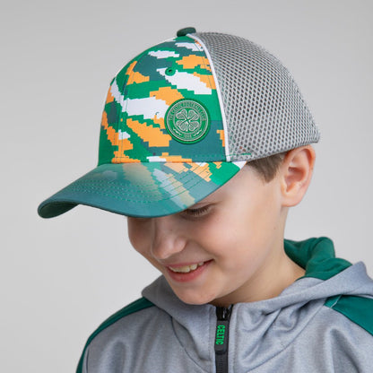 Celtic Junior Camo Cap