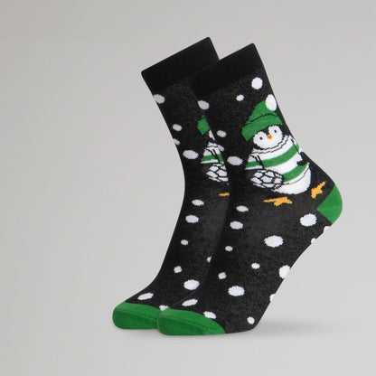 Celtic Junior Christmas Penguin Sock