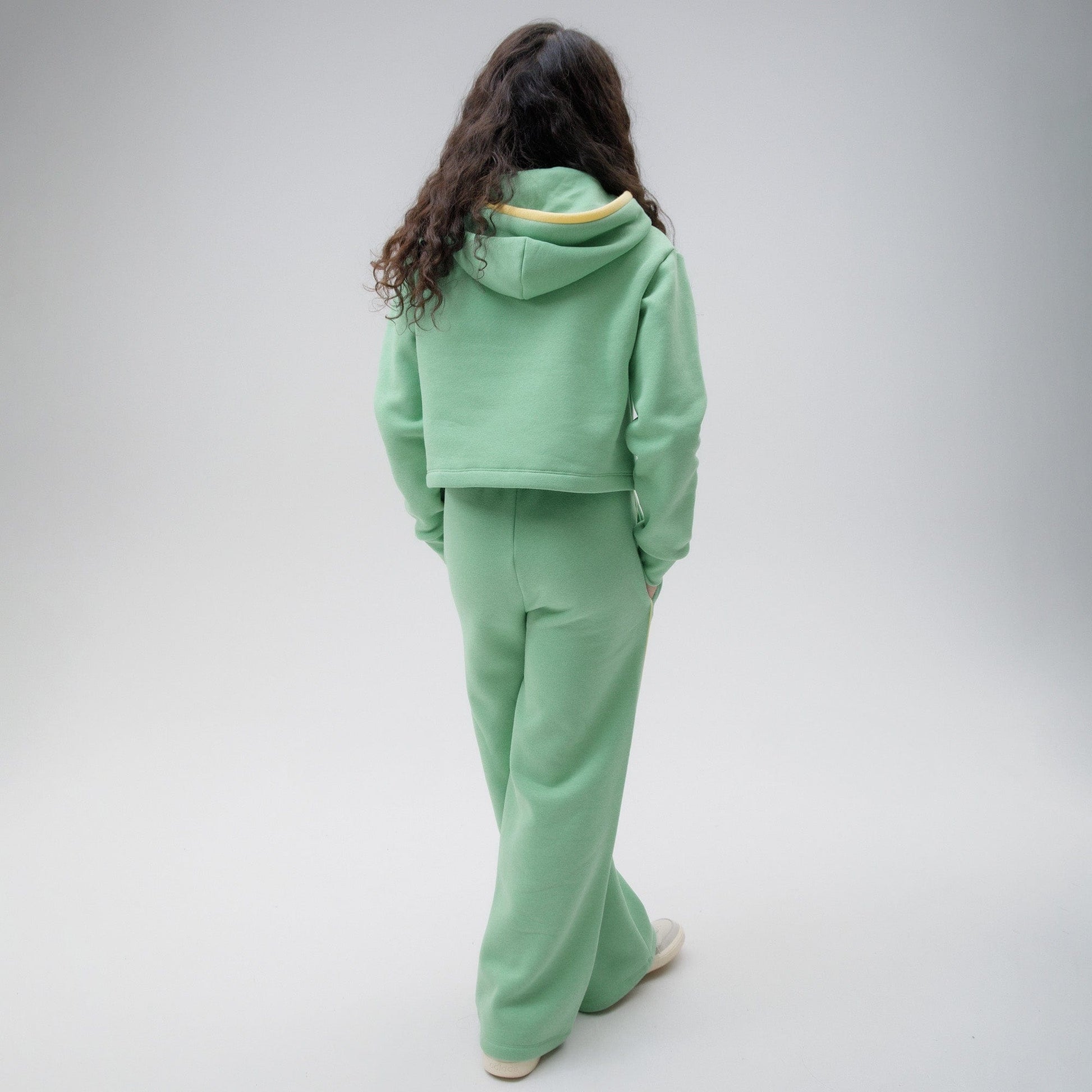 Celtic Junior Contrast Stripe Green Joggers