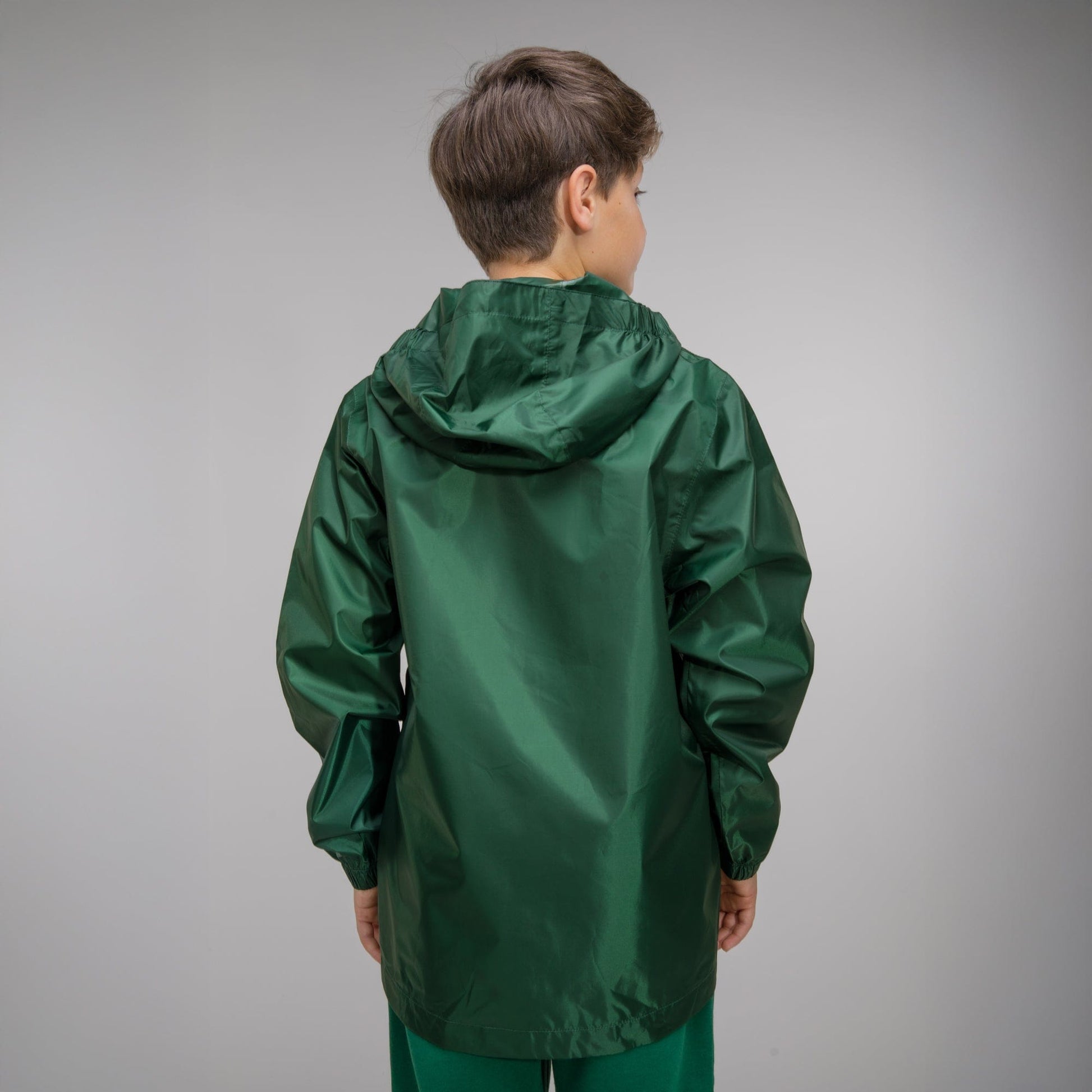 Celtic Junior Crest Black Packaway Jacket