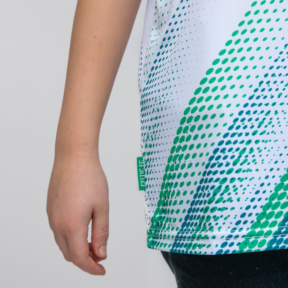 Celtic Junior Diagonal Dot Pattern T-Shirt