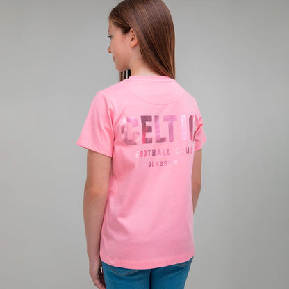 Celtic Junior Foil Print T-Shirt