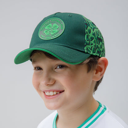 Celtic Junior Graffiti Cap