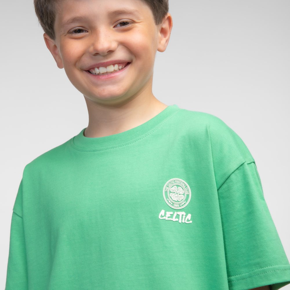 Celtic Junior Graphic Print T-Shirt