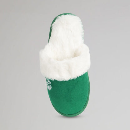 Celtic Junior Green Mule Slipper