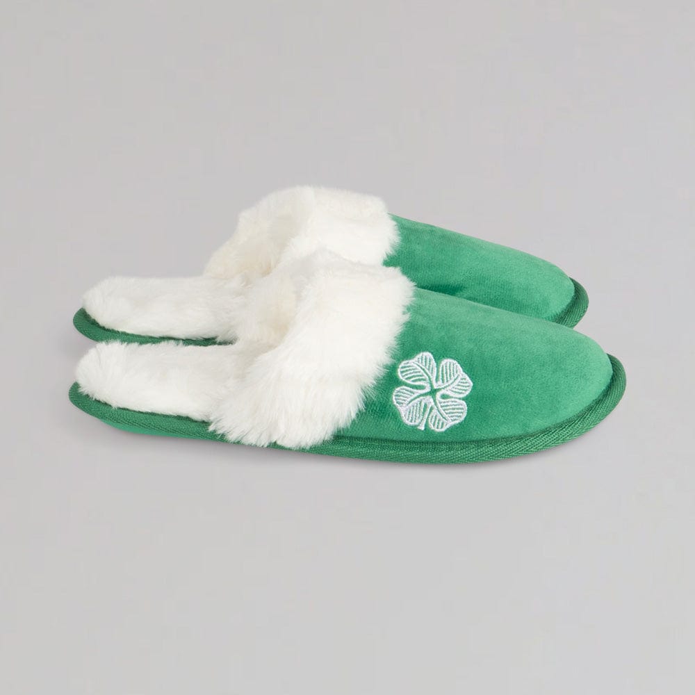 Celtic Junior Green Mule Slipper
