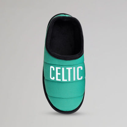 Celtic Junior Green Mule Slippers